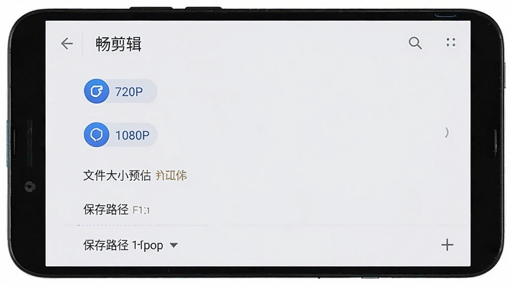 一部安卓手机显示