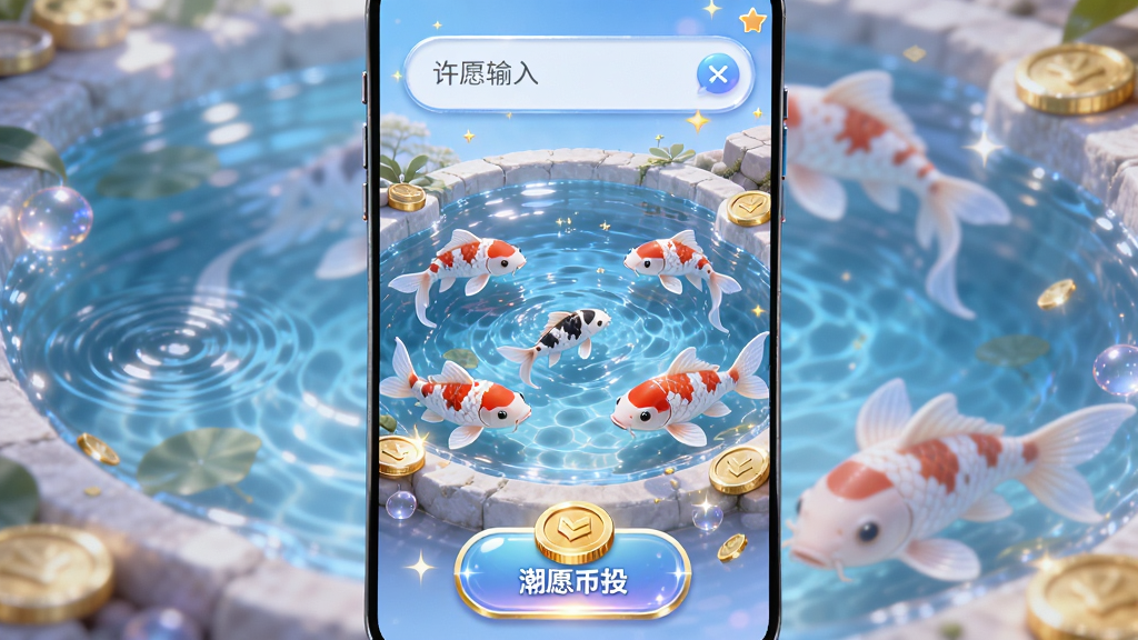 ���н�������Ը�ع���չʾ������Ϊһ������Ľ�����Ը��λ�ڻ������룬����Ϊ������棬�Ű��Ϸ�Ϊ��Ը������м�Ϊˮ�غͽ����ζ�Ч�����·�Ϊ��Ը��Ͷ����ť�����Ϊ�λ����·磬ϸ�ڰ���ˮ���ơ�������⡢����ͼ�������ʸ��壬�ɾ��������޶���Ԫ��