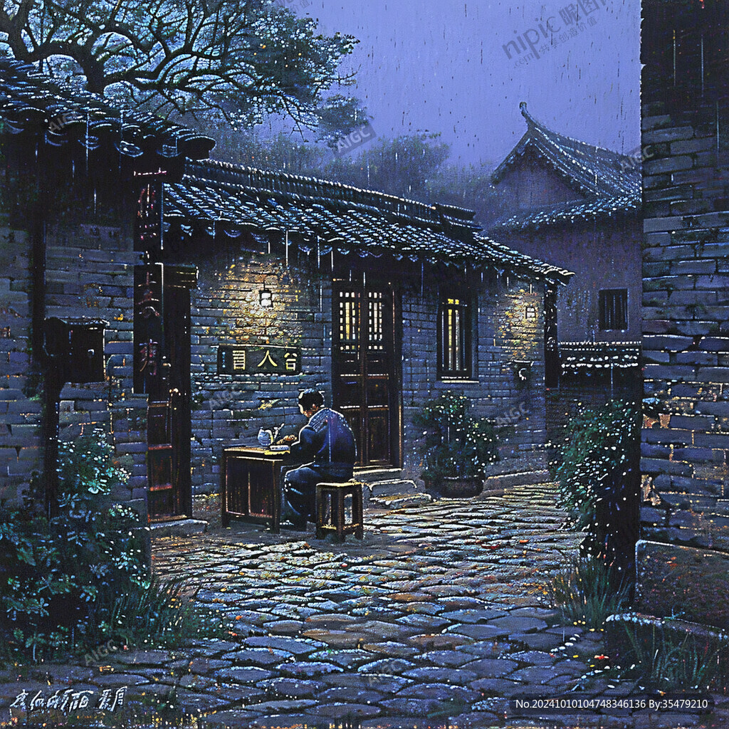 檐书 老屋檐故事 乡村怀旧场景 岁月感