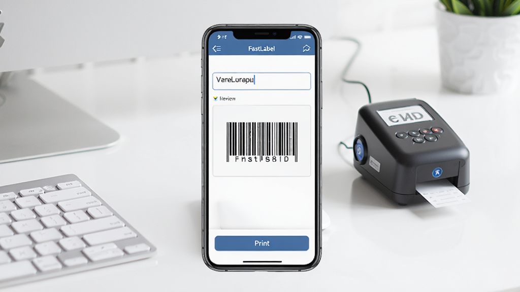 һ��չʾFastLabel�����������ͼƬ�������������ֻ���Ļ����Ļ����ʾ��ǩ�༭���棬�������������������Ԥ������ʹ�ӡ��ť������������İ칫���棬�����Ϸ���һ̨С������������ӡ������������������ϸ�����������ʸɾ����޶���Ԫ��