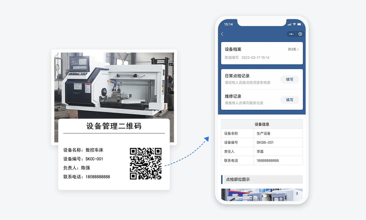 码上游二维码下载格式选择与多设备扫码测试场景图