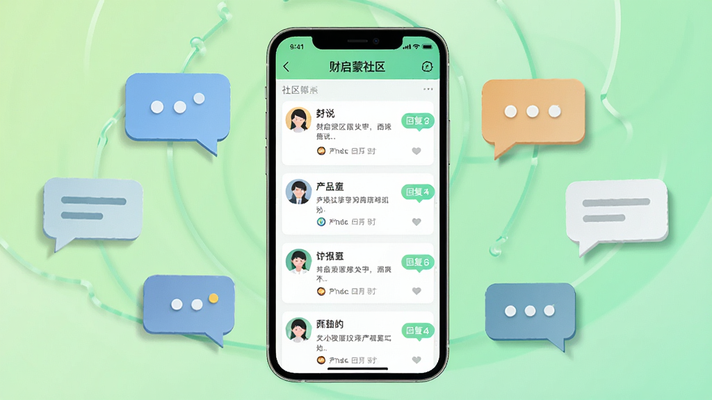 һ�Ų����������ʴ�����չʾͼ����������Ϊ�ֻ���Ļ��ʾ������APP�����������б���ÿ������������û�ͷ���Ҳ��лظ��������ݣ��ֻ���Χ�ж���Ի�����ͼ�긡��������Ϊ���л���ʽ�����Ϊ�罻��ƽ�磬ϸ������������΢ͶӰ������Ϊǳ��ɫ���䣬�����������޶���Ԫ��