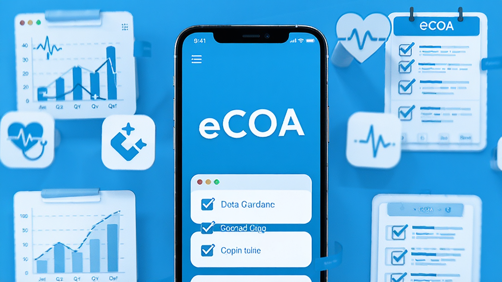 ����Ϊһ�������ֻ���Ļ��ʾ eCOA Ӧ�ý��棬����Ϊ�ֻ����з��ã���Χ����ҽ������ͼ�����ʾ�����Ԫ�أ��Ű���ü������½ṹ�����Ϊ�ִ�ҽ�ƿƼ��磬ϸ�ڰ�����ɫ��ɫ����ͼ���빴ѡ��ǣ����ʸ��壬�ɾ����޶���Ԫ��