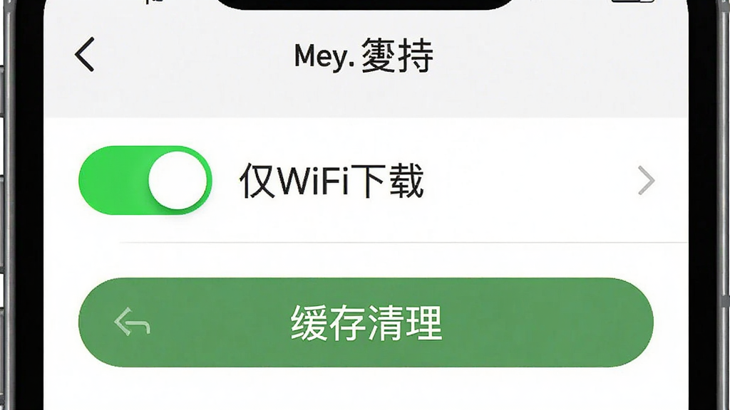 һ��Memebuy�ƶ���ʹ�ü���ʾ��ͼ������Ϊ�ֻ���Ļչʾ���ý��棬�������С���WiFi���ء����غͻ���������ť������Ϊ�������е�ѡ���б������Ϊ������˵��ƶ���UI��ϸ���Ͽ�������ɫ�����������������ɾ����޶���Ԫ��