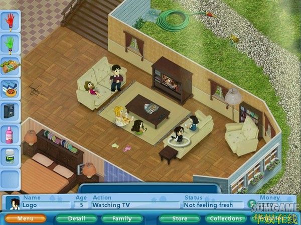 �����ͥ2Virtual Families 2����׬Ǯ�;������� С���ϰೡ��