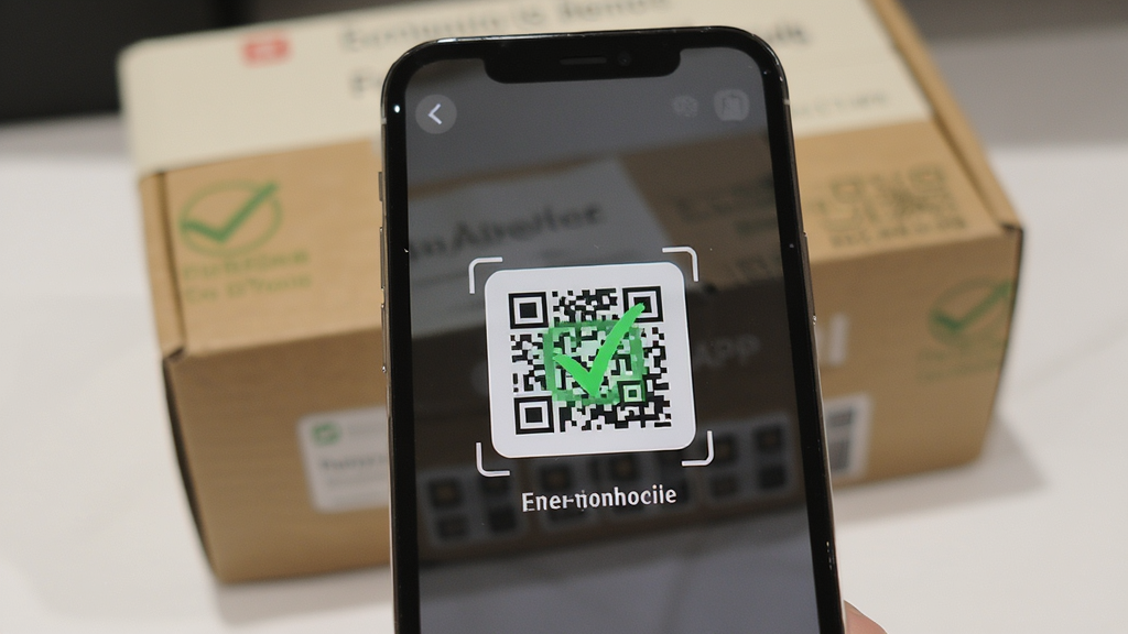 ���APP��ά��ɨ�蹦�ܽ��棬�ֻ���׼һ����ά�룬��Ļ����ʾʶ��ɹ��Ĺ�ѡ��ǺͶ�ά�����ݣ���������Ʒ��װ�У�����Լ��ϸ�����������ʸ��壬�ɾ��޶���Ԫ��