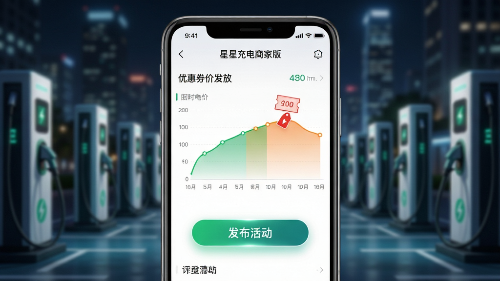 ���������ǡ����ǳ���̼Ұ桱��Ӫ������ý��棬��Ļ����ʾ��ʱ�������ͼ���Ż�ȯ������壬����������һ����Ŀ�ġ����������ť�����ֲ��þ۽�ʽ��ͼ���ֻ���Ļռ�ݻ������壬����Ϊģ���ĳ���ҹ������վ�ƹ⡣���Ϊ�ִ��ƶ�Ӧ��չʾ���ϸ���ϵ����������ɫ�ͳ�ɫ�������Ż�ȯͼ��Ϊ��ɫ��ǩ��ʽ����ť��΢��Ч��������Ϊ4K���壬�ɾ��������޶���Ԫ�ء�