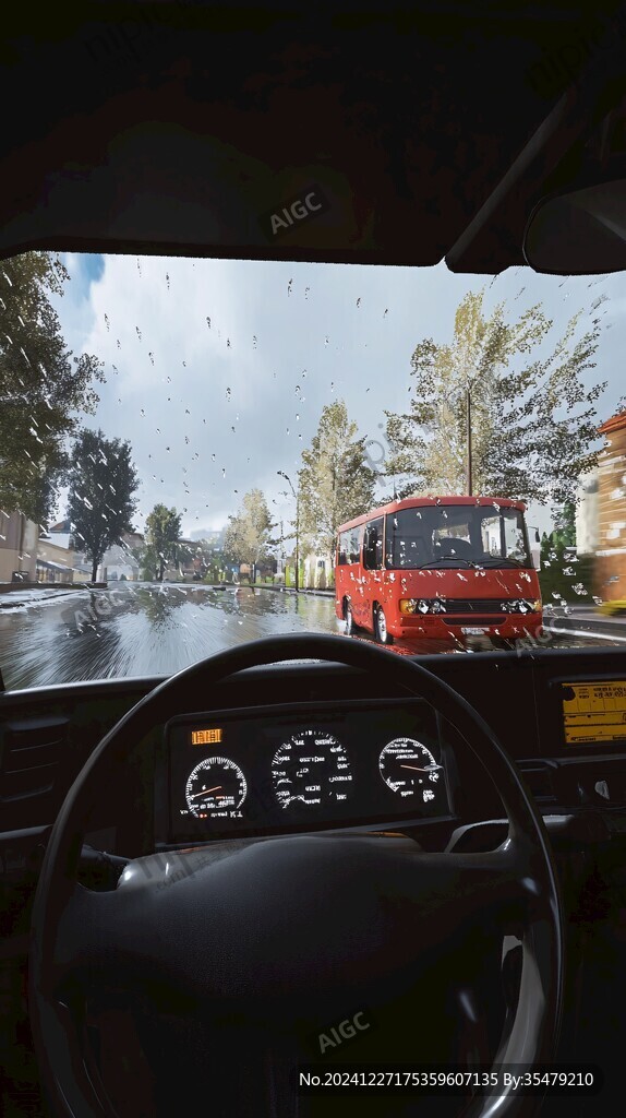 �ռ�������ʻģ����(Ultimate Car Driving Simulator) ����ʪ��·���ʻ����Ч��