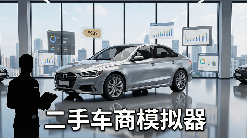 ��������Ϊһ��ͣ���ִ������ֳ�չ���������ɫ�γ��������������Χ�����ż۸��ǩ���ⱨ��������壬���ֲ������ĶԳƹ�ͼ��ǰ�����ֳ��ļ��еĳ��̼�Ӱ������Ϊ��ز��������������ߣ����Ϊдʵ3D��Ⱦ������UI���ӣ�ϸ�ڰ�����̥���������ᷴ�⡢���浹Ӱ������ͼ�������������ɾ����޶���Ԫ�أ��������·�����Ŀ����д�š����ֳ���ģ��������