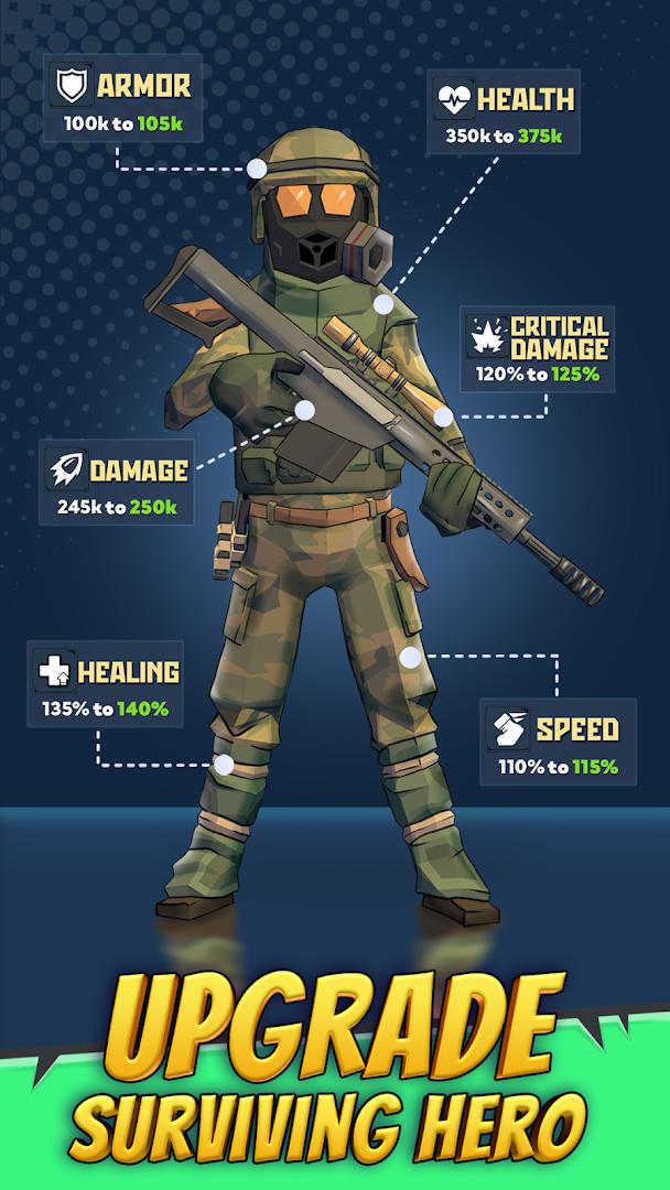 Hero Shoot: Zombie Apocalypse��ʬĩ��Ӣ����� Ӣ�ۼ����ͷ� �س��������� ��ʬ��ս��