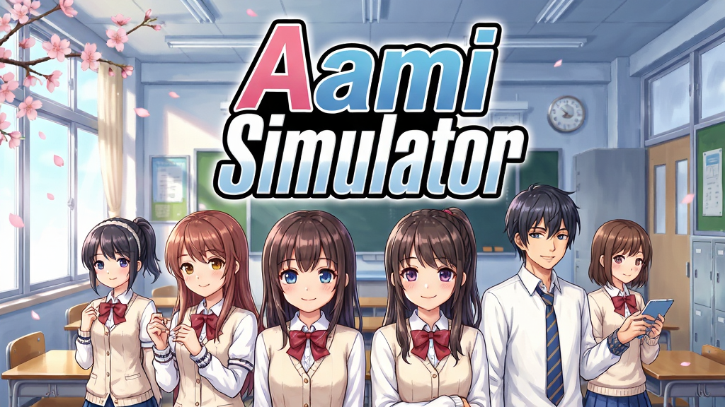 һ���Զ���ԪУ԰Ϊ�����Ĳ廭������������Amai Simulator��Ϸ���⣬��Χ���ƶ�λ��������ѧ����ɫ������ͻ��У԰����ģ�����⣬���ֲ������ĶԳƹ�ͼ���Ű��Ϸ�Ϊ�����·�Ϊ��ɫȺ�񣬷��Ϊ��ϵ���¶���Ԫ��ϸ�ڰ���ӣ��Ʈ�䡢���Ҵ����������ε�Ԫ�أ����ʸ���ɾ����޶���Ԫ��