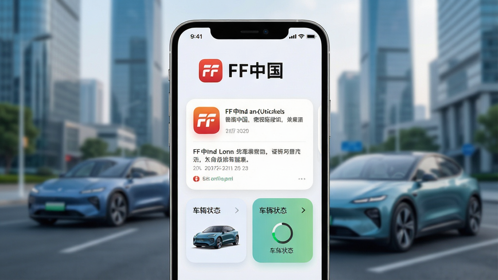 һ��չʾ�����ֻ���Ļ��ͼƬ����Ļ������ʾ��FF�й���Ӧ�ý��棬�������Ʒ�Ʊ�־����Ѷ��Ƭ�복��״̬ģ�飬����Ϊ�ִ����������ܵ綯�������黯���������ֲ��þ��й�ͼ�����Ϊ�Ƽ���������н�ϣ�ϸ�ڰ���������ͼ�ꡢ�����Ŀ�ƬԲ������͹�Ӱ�����ʸ��塢�ɾ����޶���Ԫ��