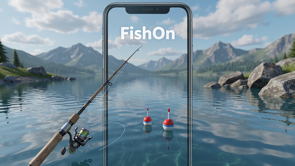 һ��չʾFishOn��Ϸ������ĸ���ͼƬ����������Ϊ�����ĺ�����Զ����ɽ���������е���ͺ͸��꣬���ֲ����ֻ���Ļ�����������Ű��࣬���Ϊдʵ3D��Ⱦ��ϸ�ڰ���ˮ�沨�ơ�����ƶ䡢������ʯ�����������ɾ����޶���Ԫ�أ������в����κ�����