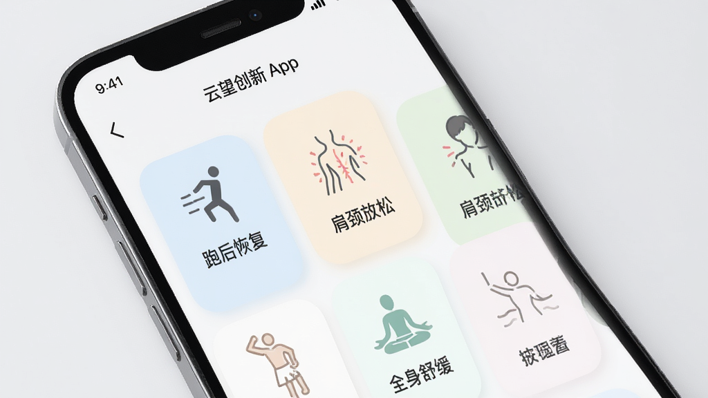 һ��չʾ��������App�ڰ�Ħ����ѡ������ͼƬ���ֻ���Ļ��ʾ�����Ƭʽ�γ�ѡ��硰�ܺ�ָ������羱���ɡ���ȫ���滺���ȣ�ÿ����Ƭ���м�Լ��ͼ�ꡣ��������͵�ǳ��ɫ�����������¼�࣬���ʸ��壬�ɾ��޶���Ԫ�ء�