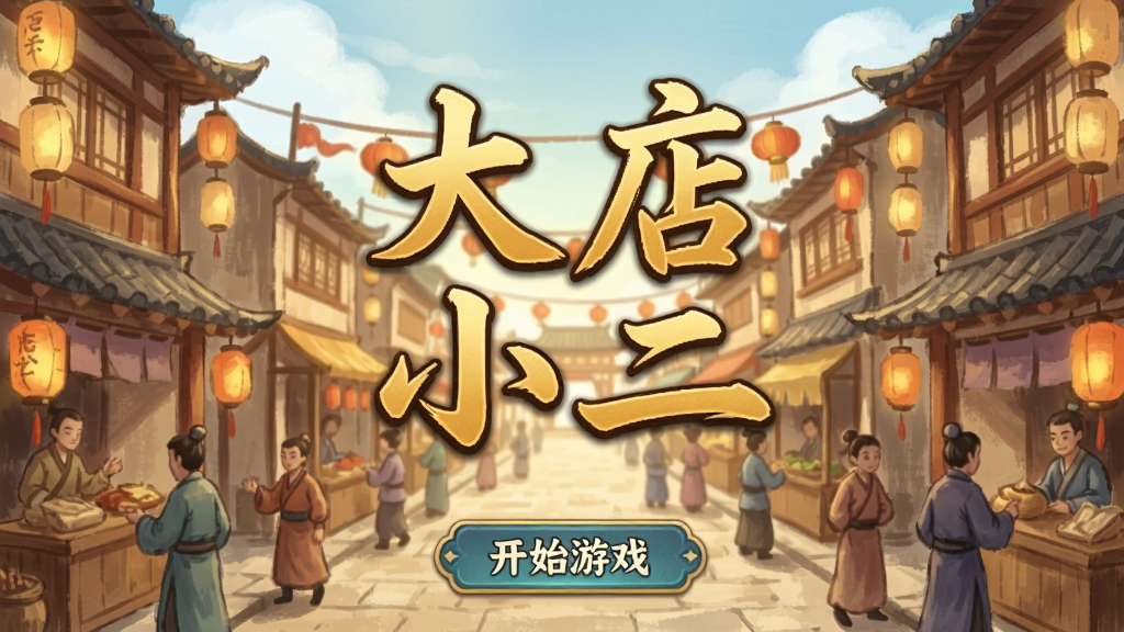 һ��ŷ�ģ�⾭Ӫ���ε��������棬���������ǡ����С�����ĸ���ɫ���֣�������һ�������ĹŴ���ҵ�ֵ���������������������߹ң��������ﲻ���������·��п�ʼ��Ϸ��ť��������Ϊ�ŷ��ֻ棬ɫ����ů�����������������ɾ����޶���Ԫ��