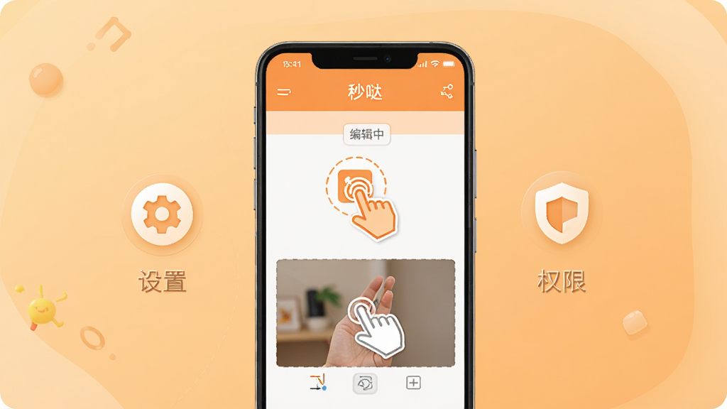 ����չʾһ����׿�ֻ�����Ļ����ʾ����Ӧ�õı༭���棬����������ק���������ͼ���ʵʱԤ�������ֻ��Ա���һ������ͼ��������ã�һ������ͼ�����Ȩ�ޡ�����Ϊǳ��ɫ���䣬�����ܰ�Ѻã����־��У�ϸ�����ֻ���Ļ��ʾ�����ա��͡��༭�С����������ʸ��壬�ɾ����޶���Ԫ��