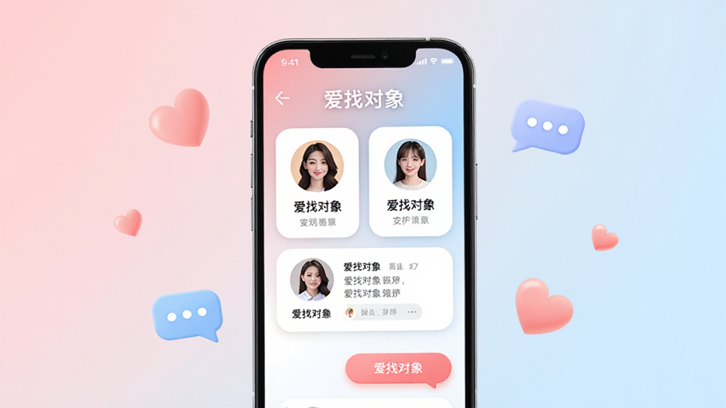 画面中央放置一部智能手机,屏幕上显示