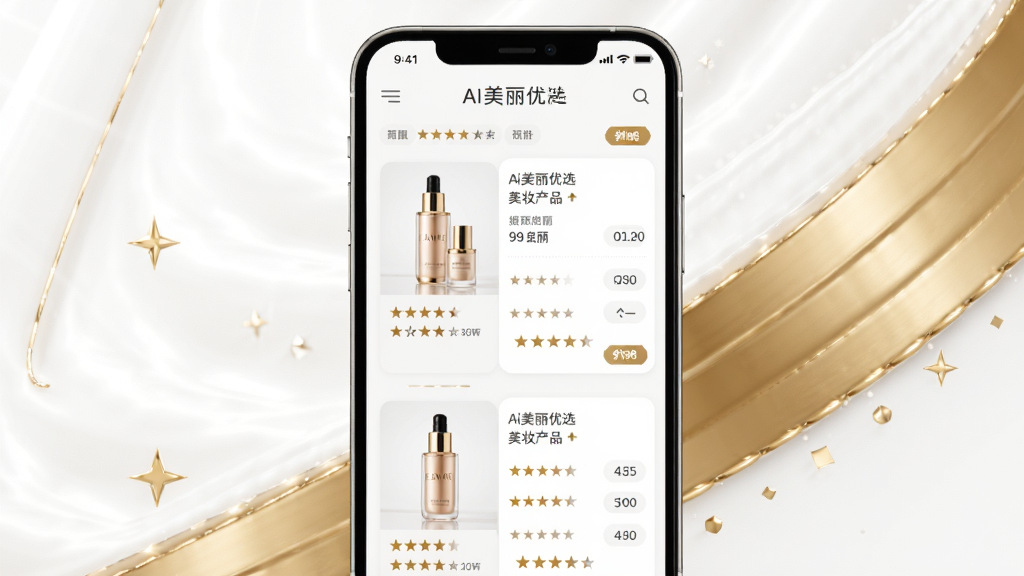 Ai������ѡ��ױ��Ʒ��ѡҳ�棬����Ϊ�ֻ���Ļչʾ��Ʒ�б������ֶԱȣ�����Ϊ�ֻ����У�����Ϊ��ɫ���ɫ���䣬���Ϊ��Լ�߶ˣ�ϸ�ڰ�����ƷͼƬ���Ǽ����ֺͼ۸��ǩ�����ʸ��壬�ɾ����޶���Ԫ��