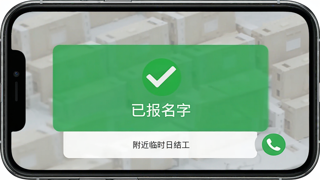 ������ʱ�սṤ���������ɹ��������棬�ֻ���Ļ��ʾ��ɫ�Թ����ѱ����������Ա��е绰ͼ�꣬������࣬�����ˬ���߻��ʣ��޶���Ԫ��