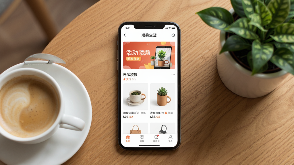 һ��˳������APP��Ʒ���ҳ��ĳ���ͼ����������Ϊ�ֻ���Ļչʾ��Ʒ�б��ͻ������ֻ�������ľ�������ϣ��Ա���һ�����Ⱥ���ֲ��׺�����־��У�������������ϸ�ڷḻ�������������޶���Ԫ��