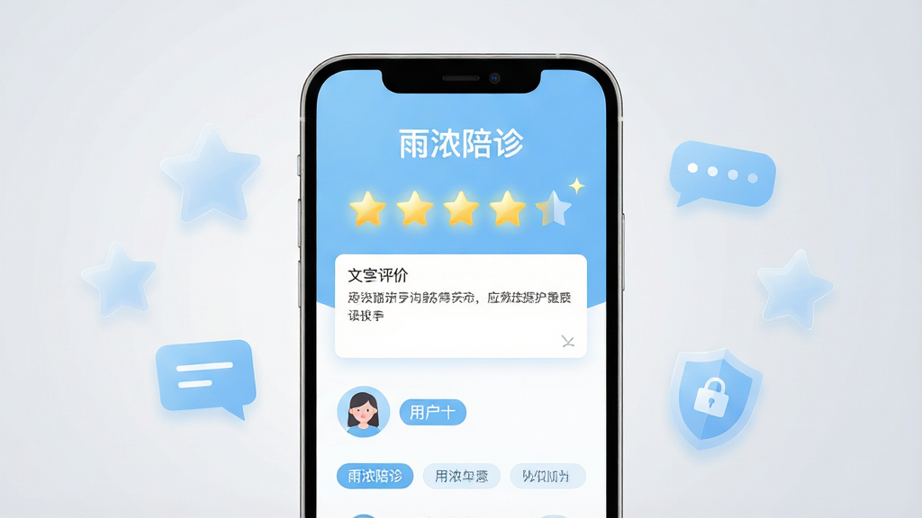 һ��Ӧ��������ϵչʾͼ����������չʾһ���ֻ���Ļ����Ļ����ʾ����Ũ�����������ҳ�棬�����������֡��������ۿ��û�ͷ��ͱ�ǩѡ�������ֻ�����Ư����͸��������ǡ��Ի����ݺͶ���ͼ�꣬�������ǳ��ɫ���ɫ���䣬���Ϊ���±�ƽ����ƣ����־��жԳƣ�ϸ�����Ǽ����з���Ч��������Ϊ����ɫ���䣬���ʸɾ��������޶���װ��Ԫ�ء�