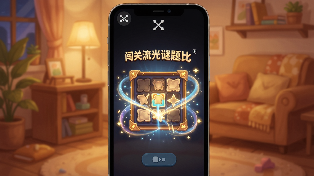 ����չʾ��������������ȡ�������״̬�µ���Ϸ���棬�ֻ���Ļ�Ϸ���ʾ������ͼ�꣬����Ϸ������Ȼ�����������ǽ���������Χ����͵ĵƹ⣬����Ϊ��ܰ�����ڳ���������Ϊ�ֻ����У����Ϊ��ů���ʵĲ廭�磬ϸ�ڰ����������ʶ����Ϸ�ڵ�����Ч�������ʸ��壬�ɾ����޶���Ԫ��
