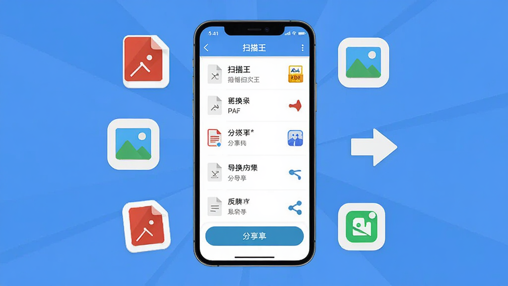 ������ɨ����+����PDF�ļ��Ľ��棬�ֻ���Ļ����ʾ�ļ��б��ͷ�����ť������Ϊ�ֻ�����չʾ����Χ����PDFͼ�ꡢͼƬͼ��ͷ�����ͷ���Ű������ֻ�Ϊ���ģ�����ͼ��ʷ���״���У����Ϊ��ƽ����Ʒ��ϸ�ڰ����ļ�����ǩ����ʽת����ʶ������Ŀ��Ӧ��ͼ�ꣻ���ʸ��壬�ɾ����޶���Ԫ��